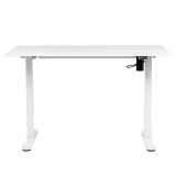 Mirpol Íróasztal magasságállítással, 120x60 cm fehér