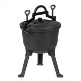 Mirpol Öntöttvas edény lábakkal 8 literes zománcozott