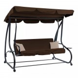 Mirpol Pegi kerti hintaágy barna