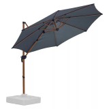 Mirpol Roma D antracit kerti napernyő