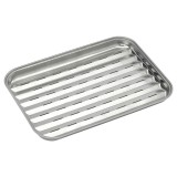 Mirpol Rozsdamentes acél grilltálca