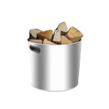 Mirpol Rozsdamentes kosár tűzifának