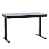 Mirpol VELSEN íróasztal elektromos magasságállítással, vezérlőpanellel 120x60 cm fekete