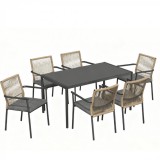 Mirpol Vence 6 személyes kerti bútor garnitúra