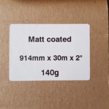 Mitsubishi Matt Coated 140g 914mm x 30m