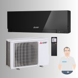Mitsubishi Zen MSZ/MUZ-EF25VGB fekete szett 2,5 kW