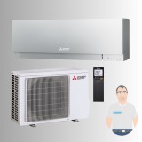 Mitsubishi Zen MSZ/MUZ-EF25VGS ezüst szett 2,5 kW