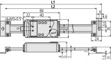 Mitutoyo ABSOLUTE Digimatic beépíthető tolómérő Függőleges multifunkciós típus Átmérő funkció 572-584-10