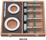 Mitutoyo Analóg HOLTEST 3-ponton mérő furatmikrométer 368-914, 50-100 mm