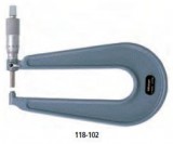Mitutoyo Lemezmérő mikrométer 118-103, 0-25 mm