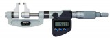 Mitutoyo Mérőcsőrős mikrométer 343-250-30, 0-25 mm