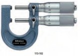 Mitutoyo Tűrésellenőrző mikrométer 113-102, 0-25 mm
