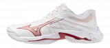 Mizuno Wave Lightning Elite White/Rose/Lava kézilabda cipő