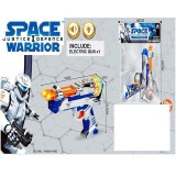 MK Toys Space Warrior: elektromos űrpisztoly kétcsövű fénnyel és hanggal (MKK473028) (MKK473028) - Kard