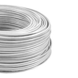 MKH 0,5mm2 rézvezeték sodrott fehér H05V-K