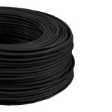 MKH 0,5mm2 rézvezeték sodrott fekete H05V-K