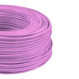 MKH 0,5mm2 rézvezeték sodrott rózsaszin H05V-K