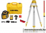 MM Nivel NL500 forgólézer csomag RD200 érzékelővel, léccel és SJJ1 állvánnyal