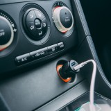 MNC 54931BK Autós szivargyújtó adapter - 2 x USB aljzattal - 2,4 A - Fekete