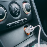 MNC 54931WH Autós szivargyújtó adapter 2 USB aljzattal - 2,4 A - Fehér