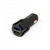 MNC Autós szivargyújtó adapter 2 USB aljzattal - Fekete