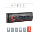 MNC Fejegység "Rapid" - 1 DIN - 4 x 50 W - BT - MP3 - AUX - SD - USB