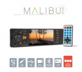 MNC Multimédiás fejegység "Malibu Star" - 1 DIN - 4 x 50 W - BT - MP3 - AUX - SD - USB