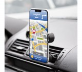 MNC Telefontartó - szellőzőrácsra rögzíthető - fekete