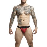 Mob - sportos jockstrap, érzéki kivitelben, piros