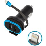 Mobil Digital iPhone 8-pin USB 3A autós gyorstöltő