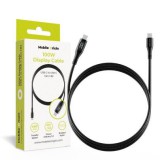 Mobile Origin 100W Display Cable USB-C to USB-C 1,5m Black MO-100WDC-CB2
