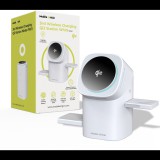 Mobile Origin 3in1 Wireless Charging Qi2 Station PW11 White (WCHS-PW11-WHT)