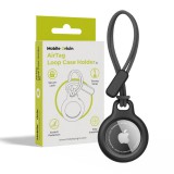 Mobile Origin Airtag Loop Case Holder A1 Black MO-ALCH-BLK-A1