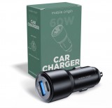 Mobile Origin Car Charger 60W USB-C and USB-A FRL-CCH60W-01