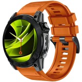 Mobile Origin Easy Strap Silicone ES2 Quick Fit for Garmin 22mm Orange MO-ESS-22-ORG
