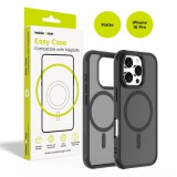 Mobile Origin Hybrid MagSafe Case for iPhone 16 Pro Matte Black MO-HYBL-IP16P