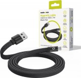 Mobile Origin Magnetic Flat Patented Original Cable USB-A to USB-C 1m Black   MCF-USBA-1M-BLK