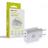 Mobile Origin MO19 - Dual USB-C GaN 65W Charger  MO-GAN65W-MO19