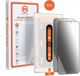 Mobile Origin Privacy Screen Guard iPhone 15 Pro with easy applicator 2 pack SGA-FP-I15PRO-2PK