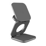Mobile Origin PW36 3in1 Qi2 25W UltraSlim Foldable Charger Space Grey MO-USF-PW36-GRY