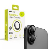 Mobile Origin Sapphire Lens guards for iPhone 17 Black SALG-I17-BLK