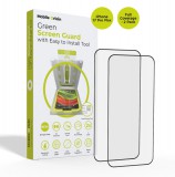 Mobile Origin Screen Guard with easy applicator full coverage for iPhone 17 Pro Max 2 Pack SGA-F-I17PROMAX-2PK