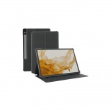 MOBILIS Eco-design protective case with flap for for Galaxy Tab S10+ - Galaxy Tab S9 FE+ - Galaxy Tab S9+" fekete (068016)