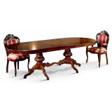 MobilSedia Traforata ovális étkezőasztal, +50 cm hosszabbítható