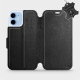 Mobiwear Apple iPhone 12 mini fekete flipes bőr tok (5903516373307)