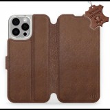 Mobiwear Apple iPhone 16 Pro Max barna flip tok - L_BRS (5906511378476)