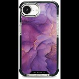 Mobiwear Elite Bumper Apple iPhone 16e MagSafe tok - lila márvány (5906511922136)