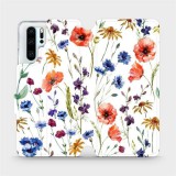 Mobiwear Flip case for mobile Huawei P30 Pro - MP04S Meadow Flower (5903516766932)