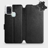 Mobiwear Flip case for Samsung Galaxy A21S - Black - Leather - Black Leather (5903516287338)