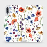 Mobiwear Flip case for Samsung Galaxy A50 - MP04S Meadow Flower (5903516768882)